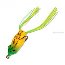 Приманка-незацепл. мягк. оснащ. плав. Лягушка имит.лапок LF21 45mm, 7g, цвет C47 (Kosadaka) LF21-C47