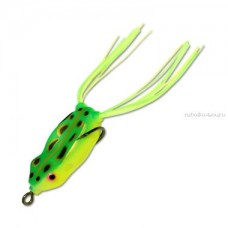 Приманка-незацепл. мягк. оснащ. плав. Лягушка имит.лапок LF21 45mm, 7g, цвет C41 (Kosadaka) LF21-C41