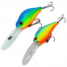 Воблер Kosadaka TROL CRANK 65F плав., 65мм, 14.3г, 2-4м, цв.REV TrlxD65F-REV TrlxD65F-REV