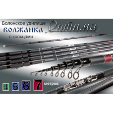 Удилище с/к "Волжанка Оптима" 4.0м (4 секций) тест до 25гр