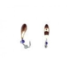 Мормышка Diskus 4235Овсинка с кембриком чер 4235чк