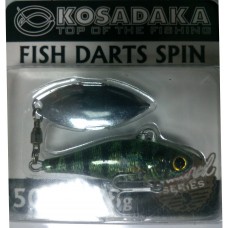 Джиг-спиннер Kosadaka FISH DARTS FS7 50mm, 28g, цвет PCH FS7-28-PCH FS7-28-PCH