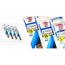 Крючок Owner S-9330 (56919) Red №10  (7шт.) ow-S-9330RE-10