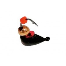 Мормышка тип 3 №85,2 Хрень капля черная (Новинка) d5; 0,7 гр 85.2