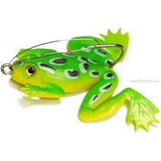 Приманка-незацепл. мягк. оснащ. тонущ. Лягушка с лапами LF27 50mm, 10g, цвет C72 (Kosadaka) LF27-C72