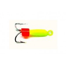 Мормышка тип 15 №148,2 Черт желтый неоновый1,4гр.д.4мм. 148,2