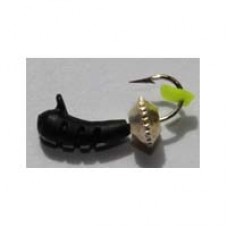 Мормышка тип 2 №178,2 Мотылек золото с неоном d 2; 0,3 гр 178,2