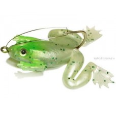 Приманка-незацепл. мягк. оснащ. тонущ. Лягушка с лапами LF27 50mm, 10g, цвет C75 LF27-C75
