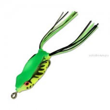 Приманка-незацепл. мягк. оснащ. плав. Лягушка имит.лапок LF21 45mm, 7g, цвет C43 (Kosadaka) LF21-C43