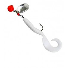 Блесна MEPPS AGLIA SPINFLEX ORANGE/AG/BLANC 7g