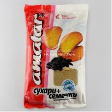 Прикормка  AMATAR Сухари-семечки 750 гр 6651